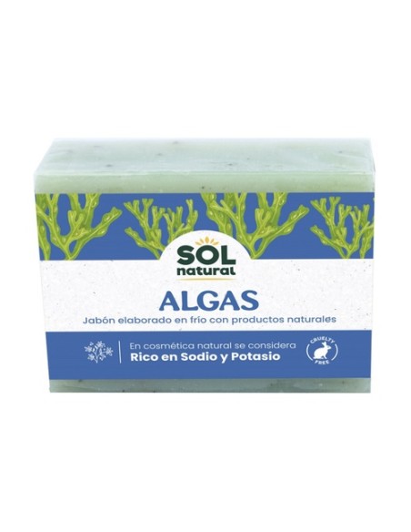 Jabón natural de algas 100 g Sol Natural