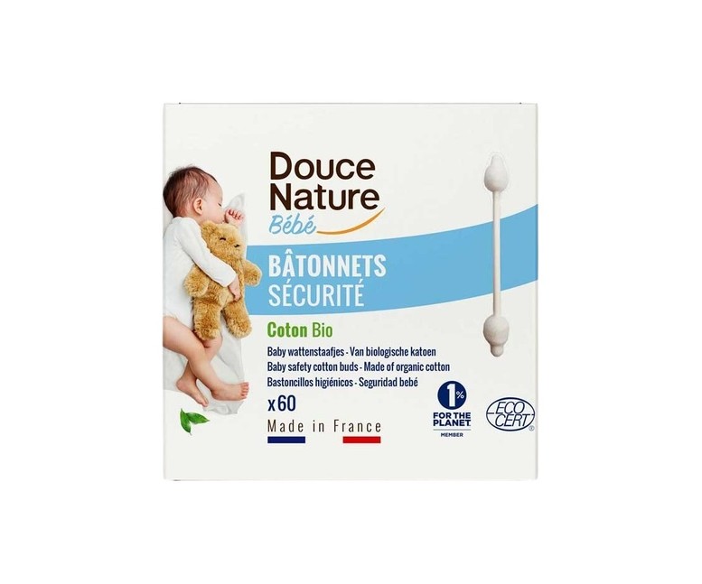 Bastoncitos oídos Bio 56 unidades Douce Nature