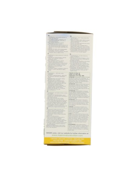Tampones Natural Cotton Regular 16 unidades Masmi Natural Cotton