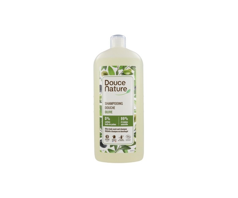 Champú Gel Ducha Aceite Oliva 1 L Douce Nature