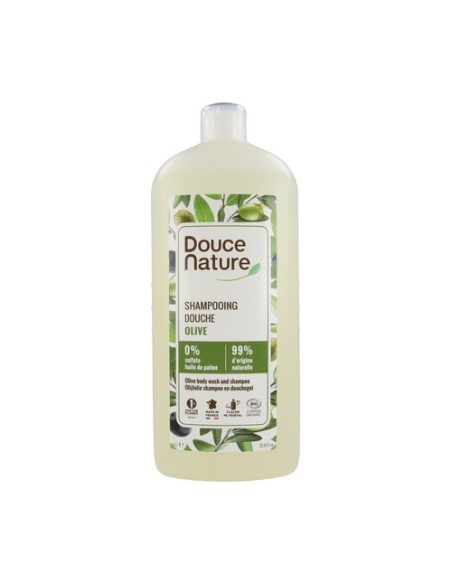 Champú Gel Ducha Aceite Oliva 1 L Douce Nature