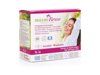 Protegeslip de tela lavable con alas