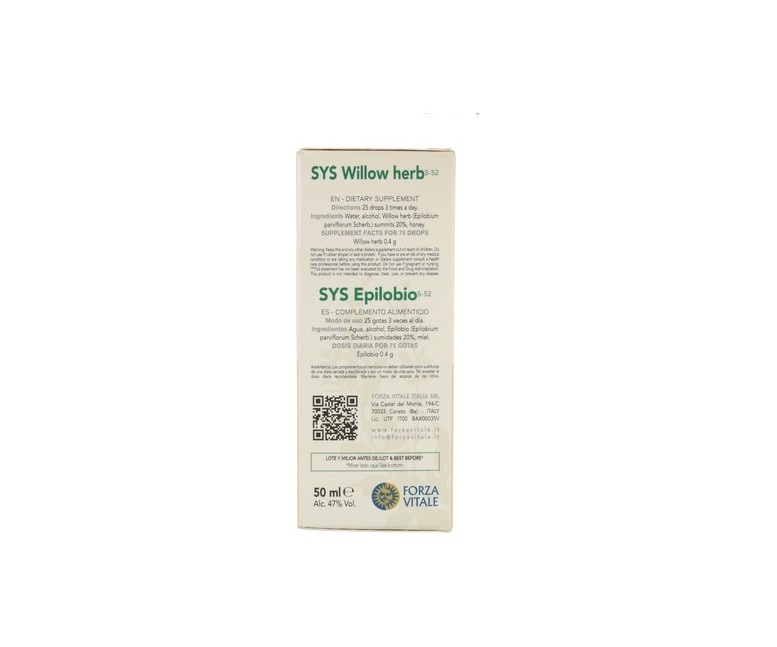 SYS Epilobio 50 ml Forza Vitale
