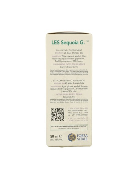 LES Sequoia Gigantea 50 ml Forza Vitale