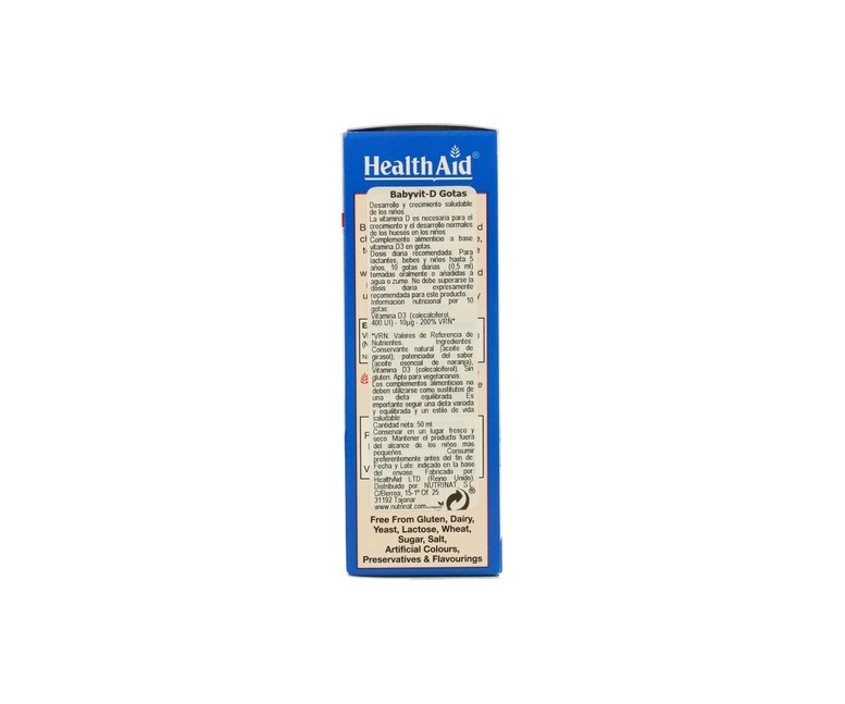Babyvit D 50 ml Health Aid