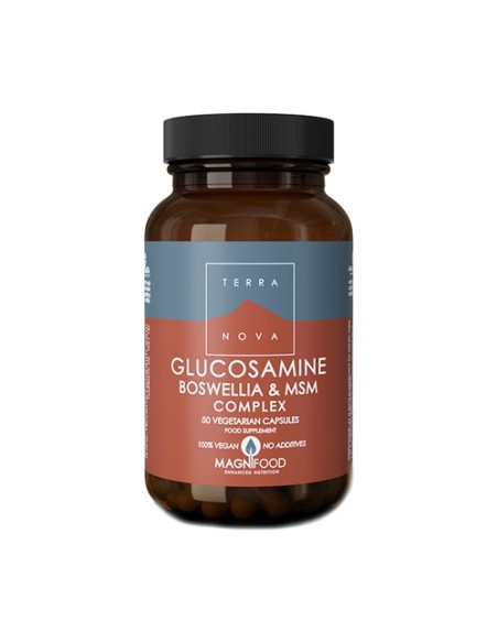 Glucosamina, Boswelia y Msm Complex 50 cápsulas Terranova