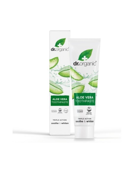Pasta Dental Aloe Vera Orgánico 100 ml Dr. Organic