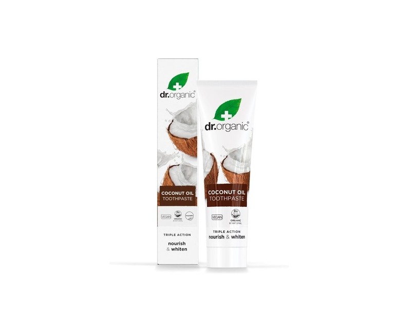 Pasta de dientes de coco orgánica 100 ml Dr. Organic