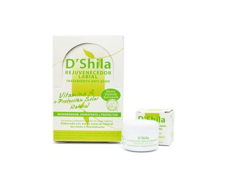 Tratamiento rejuvenecedor labial de limón 15 ml de crema D'Shila