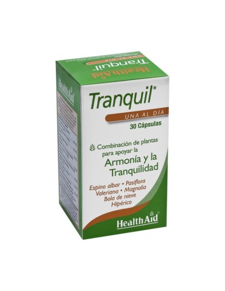 Tranquil 30 cápsulas Health Aid