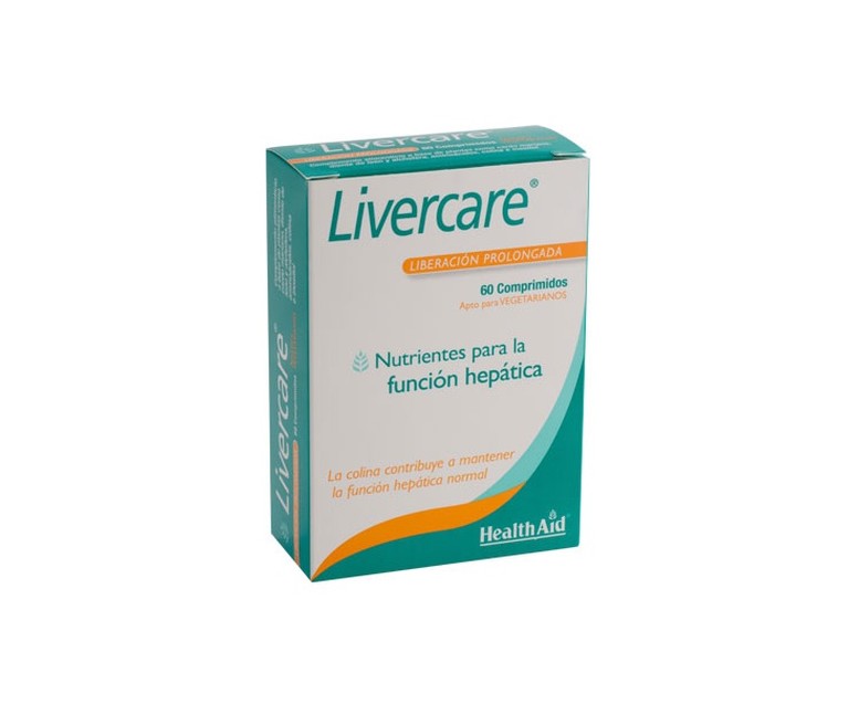 Livercare 60 comprimidos de 1.4g Health Aid
