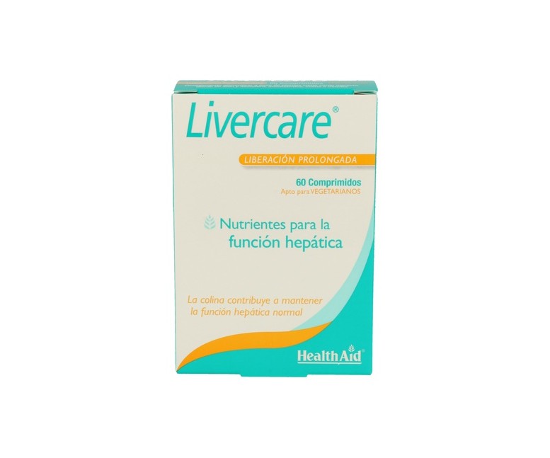 Livercare 60 comprimidos de 1.4g Health Aid