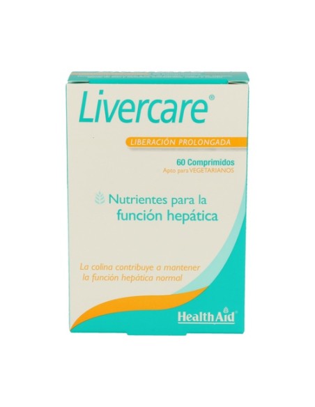 Livercare 60 comprimidos de 1.4g Health Aid