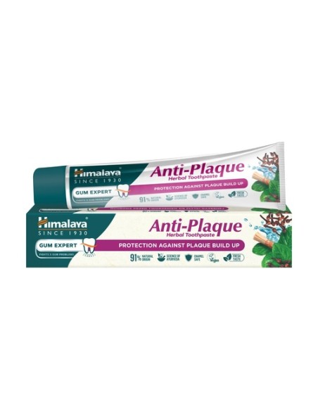 Dentífrico anti-placa 75 ml de crema Himalaya Herbals