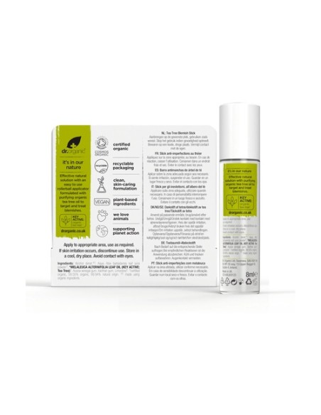 Barra para Granos de Árbol de té Orgánico 1 unidad Dr. Organic