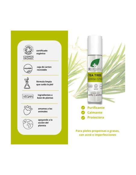 Barra para Granos de Árbol de té Orgánico 1 unidad Dr. Organic