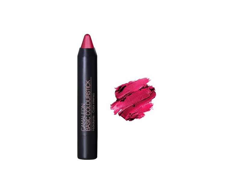 Basic colourstick pintalabios cereza metalizado 1 unidad de 4g (Rosa) CAMALEON