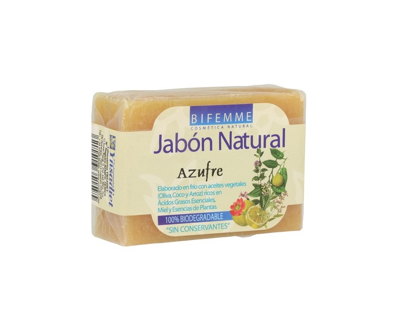 Jabón De Azufre 100 g Bifemme