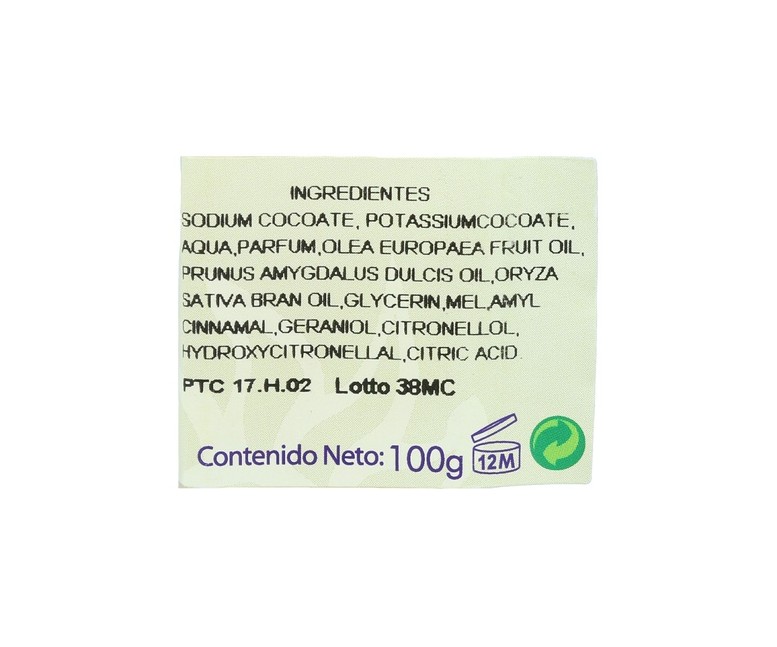 Jabón De Glicerina 100 g Bifemme