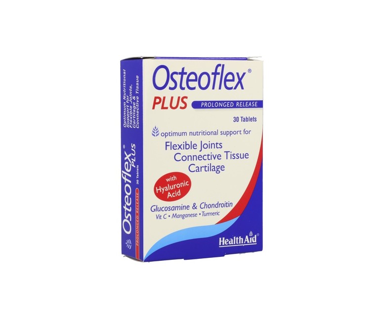 Osteo Flex Plus con Ácido Hialurónico 30 comprimidos Health Aid