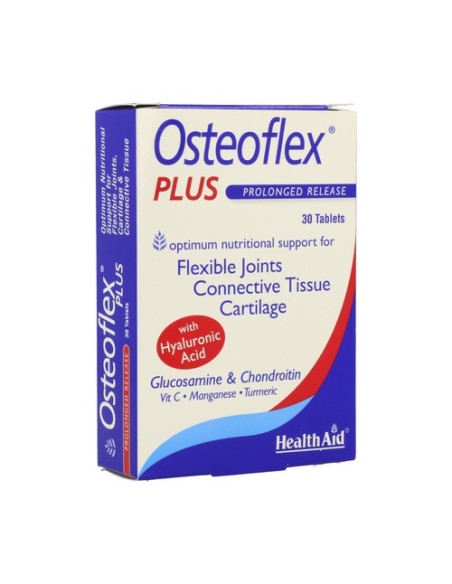 Osteo Flex Plus con Ácido Hialurónico 30 comprimidos Health Aid