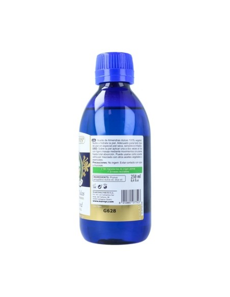 Aceite de Almendras Dulces 250 ml de aceite MARNYS®