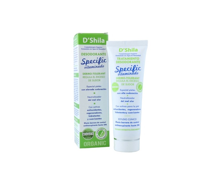 Crema desodorante Specific 50 ml de crema D'Shila
