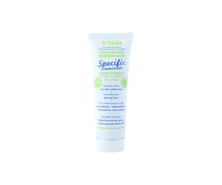 Crema desodorante Specific 50 ml de crema D'Shila