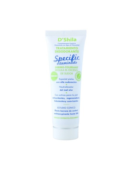 Crema desodorante Specific 50 ml de crema D'Shila