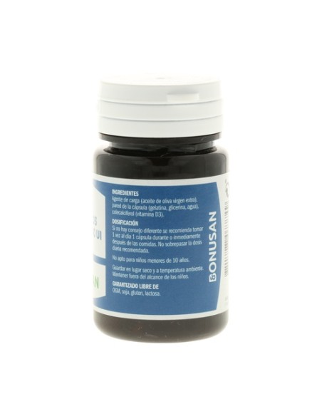 Vitamina D3 3000 UI 60 cápsulas de 75μg Bonusan