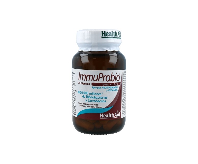 ImmuProbio 30 cápsulas vegetales Health Aid