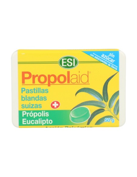 Propolaid Pastillas blandas suizas de própolis y eucalipto 50 g ESI