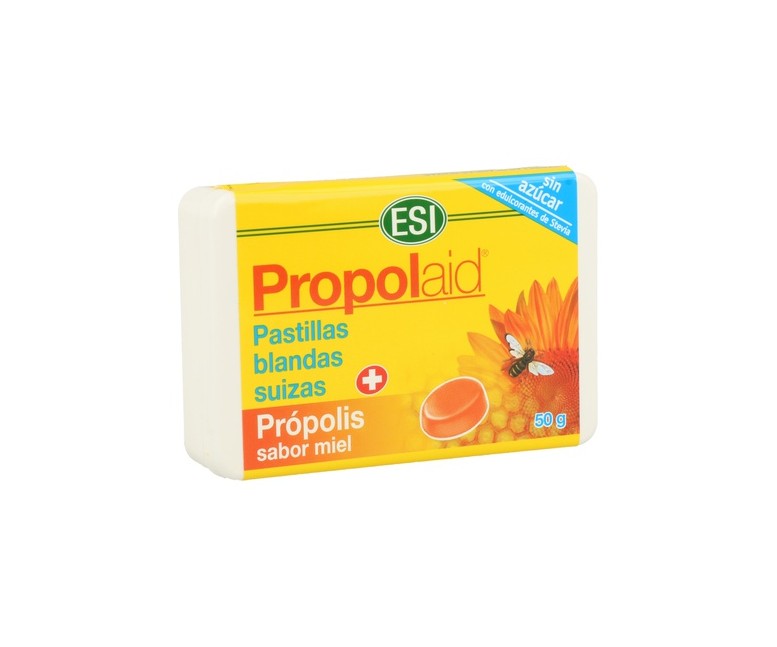 Propolaid pastillas blandas suizas de própolis sabor miel 50 g (Miel) ESI