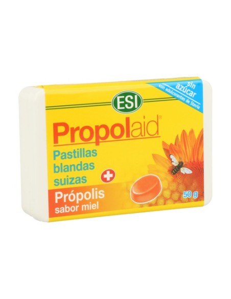 Propolaid pastillas blandas suizas de própolis sabor miel 50 g (Miel) ESI