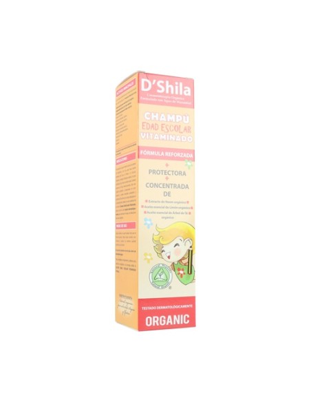 Champú Vitaminado Especial Edad Escolar 250 ml D'Shila