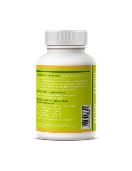 Reishi 90 cápsulas de 500mg Sotya