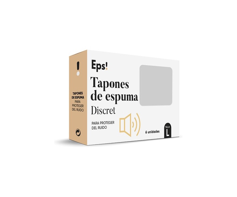 Tapón Espuma Discret 6 unidades Deiters