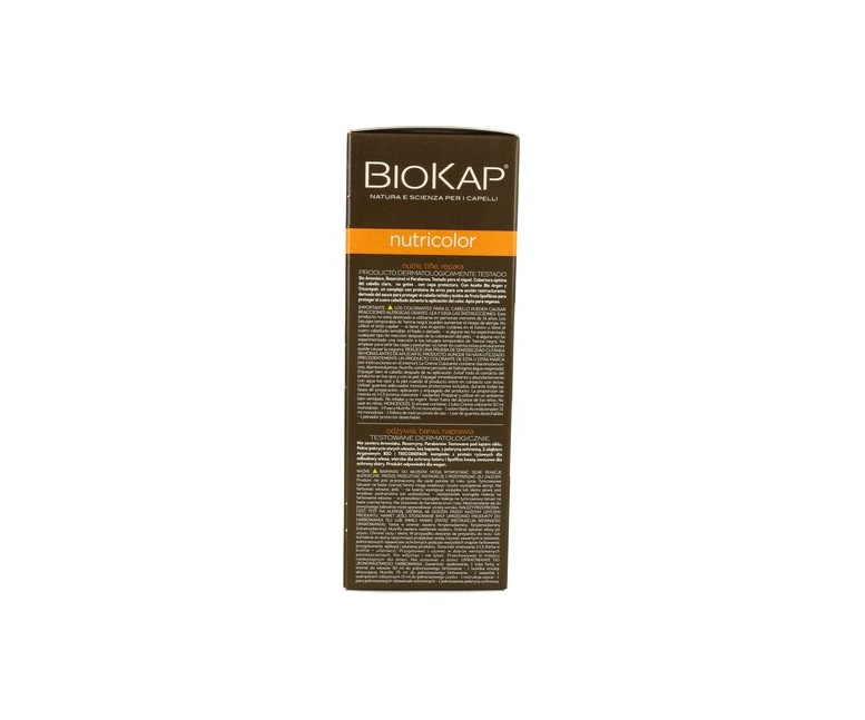 Tinte Nutricolor Rubio Oscuro Dorado 6.3 140 ml (Rubio dorado oscuro) Biokap
