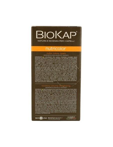 Tinte Nutricolor Rubio Oscuro Dorado 6.3 140 ml (Rubio dorado oscuro) Biokap