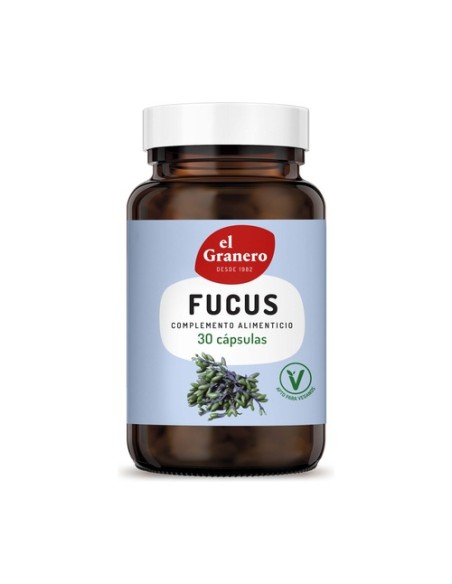 Fucus 30 cápsulas de 510mg El Granero Integral