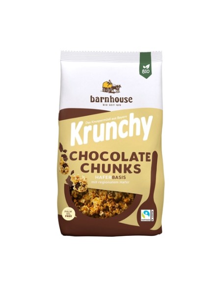Muesli Krunchy Chocolate Chunks 500 g Barnhouse