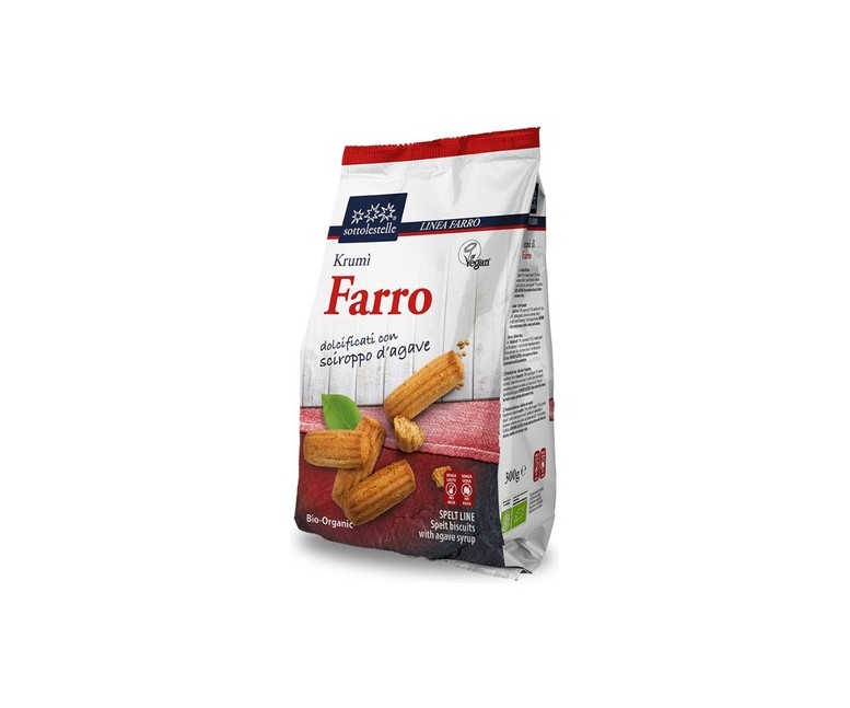 Galleta de trigo espelta con sirope de agave Bio 300 g SOTTOLESTELLE