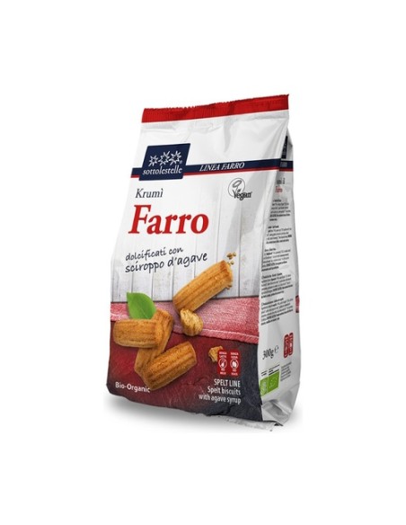 Galleta de trigo espelta con sirope de agave Bio 300 g SOTTOLESTELLE