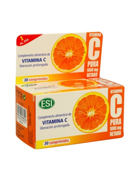 Vit. C Pura 1000Mg. Retard 30 comprimidos ESI