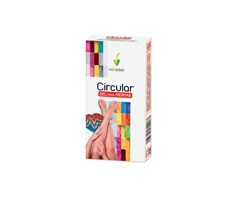 Circular gel para piernas 100 ml de gel Nova Diet