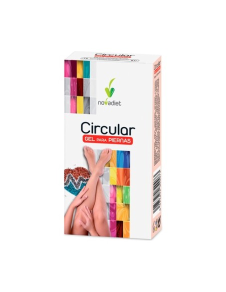 Circular gel para piernas 100 ml de gel Nova Diet