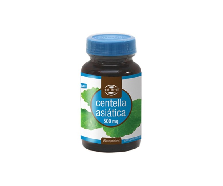 Centella Asiática 90 comprimidos de 500mg Naturmil