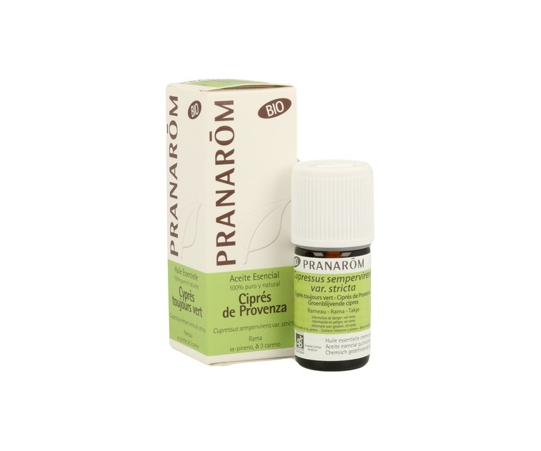 Aceite Esencial Ciprés de Provenza Bio 5 ml de aceite esencial Pranarom