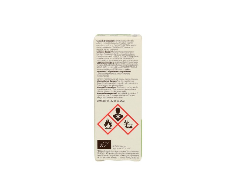 Aceite Esencial Ciprés de Provenza Bio 5 ml de aceite esencial Pranarom