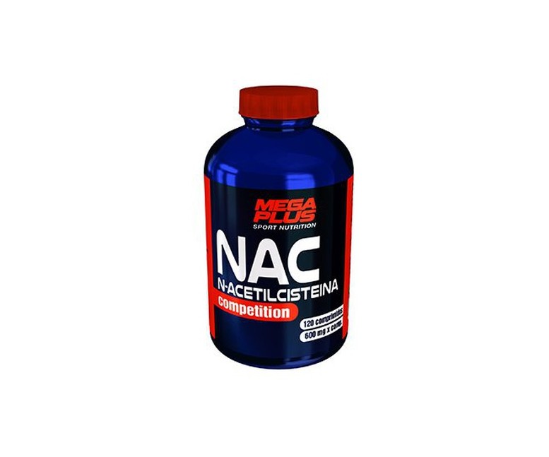NAC N-Acetilcisteina 120 comprimidos de 600mg Mega Plus